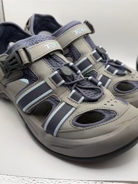 Teva Women's Omnium Water Blue Slate Sandal 9.5